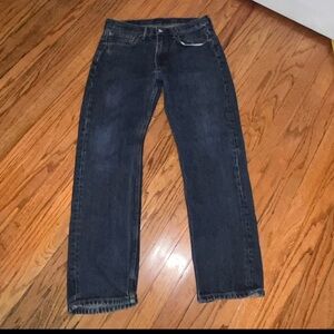 Levi’s Blue Jeans: Men’s 505 Jeans Size 34 x 30